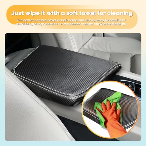Central Console Armrest Box Cover Fit for Volov 2021 2022 2023 2024 2025 2026 XC60 S60 SPA Cover Car Armrest Cover Auto Center Console Pad