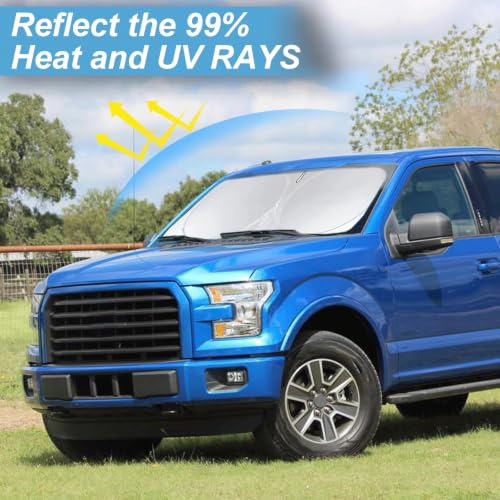 Windshield Sun Shades Sunshade for Ford F150 2021