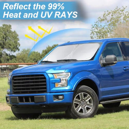 Windshield Sun Shades Sunshade for Ford F150 2021