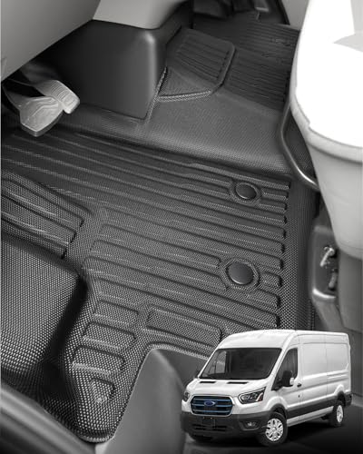 Floor Mats for Ford Transit 150 250 350 2022 (2 Count)