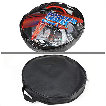 Heavy Duty 25 Feet 4 Gauge Booster Cable Power Jumper 500 AMP Emergency Battery Start Car