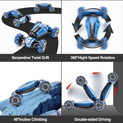 Remote Controlled Gesture Stunt Car