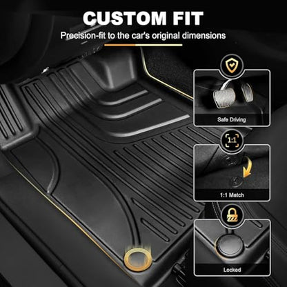 Floor Mats Set Fit for Nissan Altima 2019