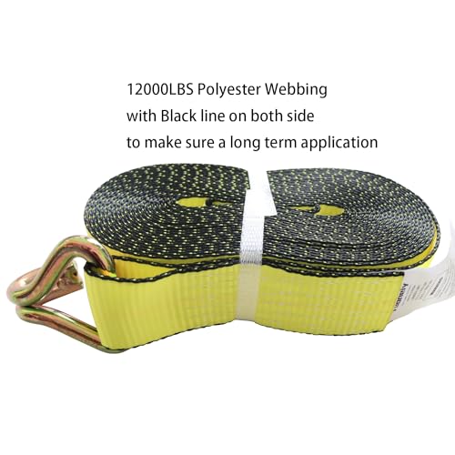 Ratchet Straps Heavy Duty (4 Count)