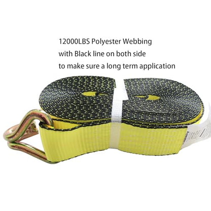 Ratchet Straps Heavy Duty (4 Count)