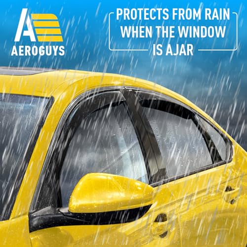 Extra Durable Window Deflectors in (4 Count)