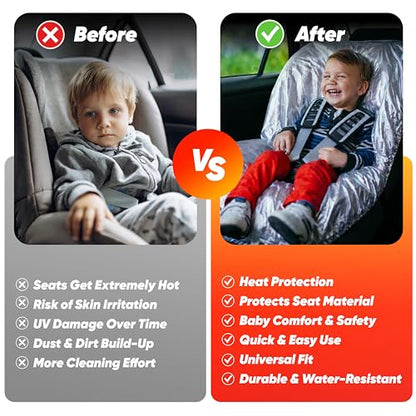 Baby Car Seat Sun Shade Cover