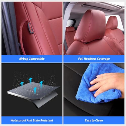 Camry Seat Covers Custom Fit for Toyota Camry 2025 2026 Hybrid