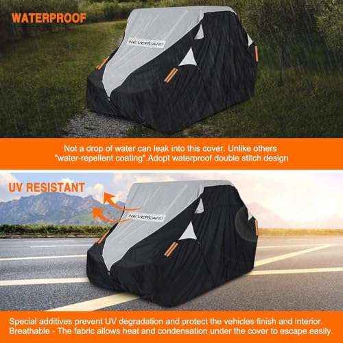 UTV Cover Waterproof 300D Heavy Duty 2