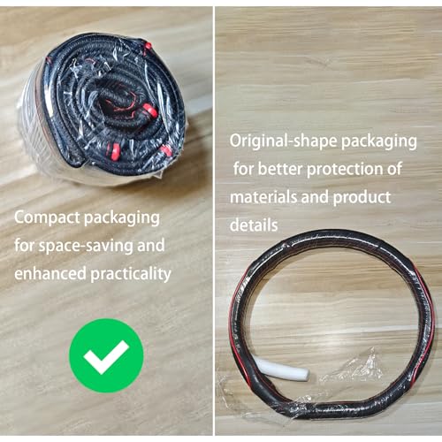 D Shape Car Steering Wheel Cover
