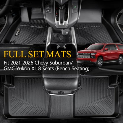 Floor Mats & Cargo Liner Backrest Mat for 2021