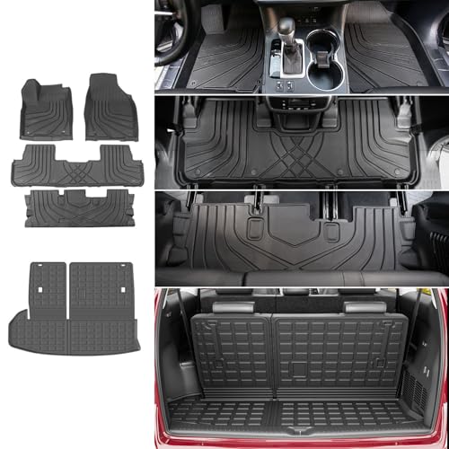 Floor Mats Cargo Mat Compatible with 2014