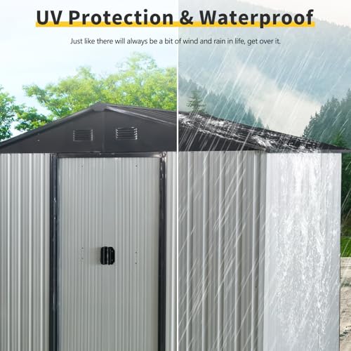 4x8 FT Outdoor Storage Shed
