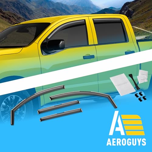 Extra Durable Window Deflectors in (4 Count)