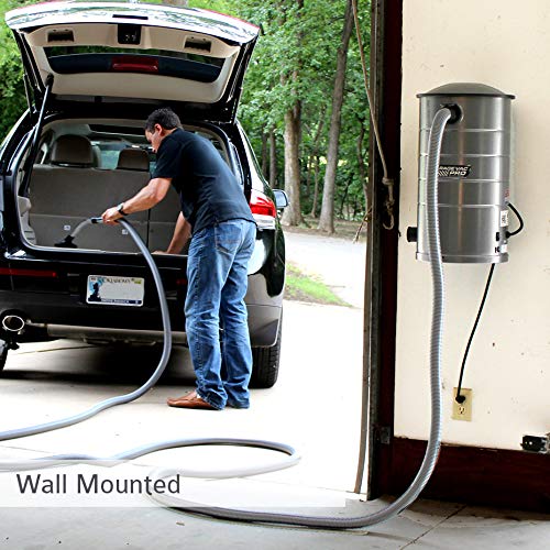 GV30PRO Wall Mounted Garage and Car Shop Vacuum Cleaner with 30 ft. Hose