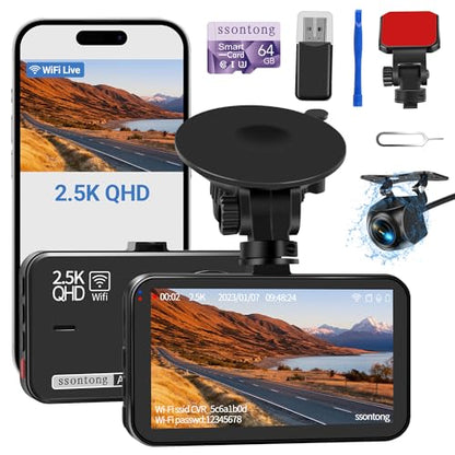 Dash Cam Front and Rear