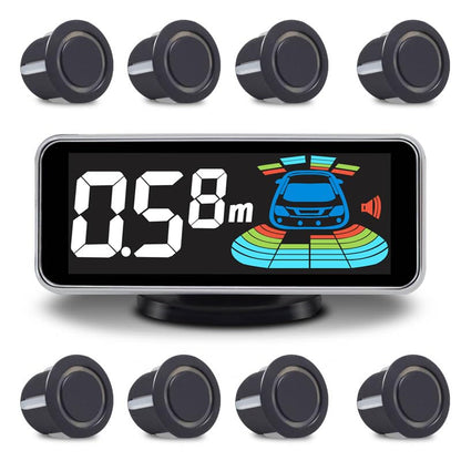 Car Parking Sensors Kit Reverse Radar parktronic System Auto Electronics Vehicle Back Assistant Reverse 8 Sensor