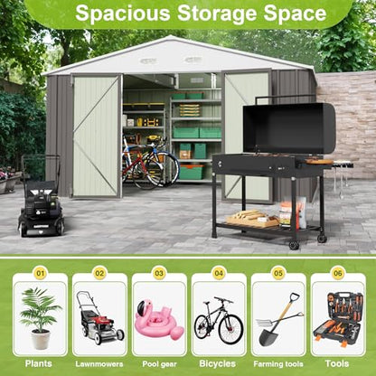 10x10 FT Outdoor Storage Shed