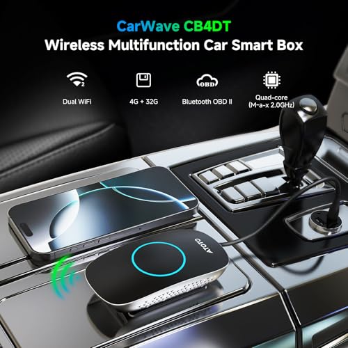Wireless CarPlay AI Box with OBD2 Scanner