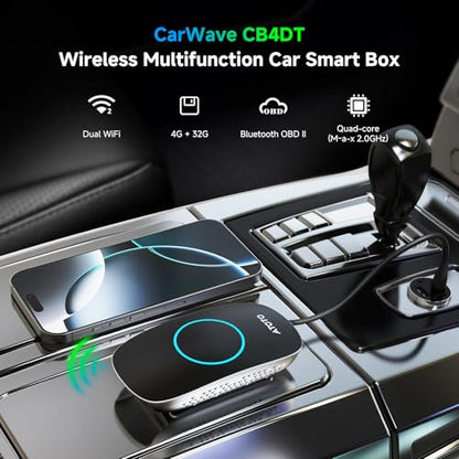 Wireless CarPlay AI Box with OBD2 Scanner