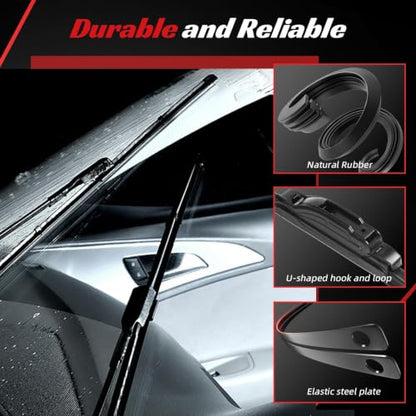 Windshield Wiper Blade Replacement for Ford Expedition 2018