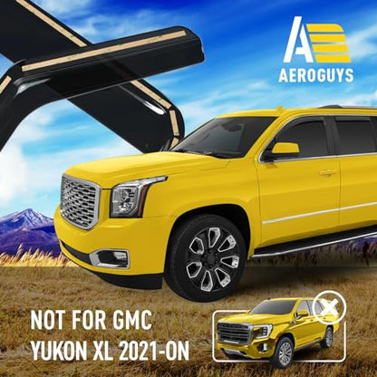 Extra Durable Window Deflectors in (4 Count)