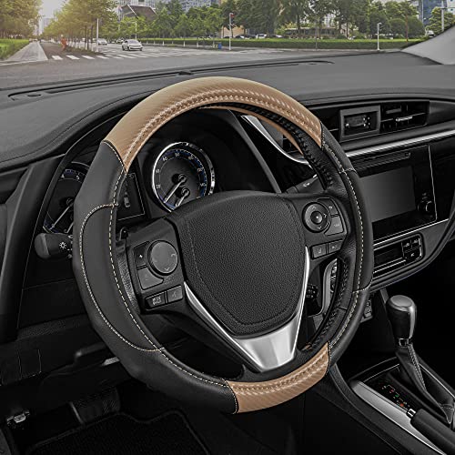 GripDrive Carbon Fiber Steering Wheel Cover