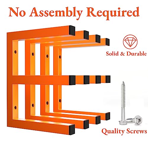 Lumber Storage Rack Wall Mounted (4 Count)