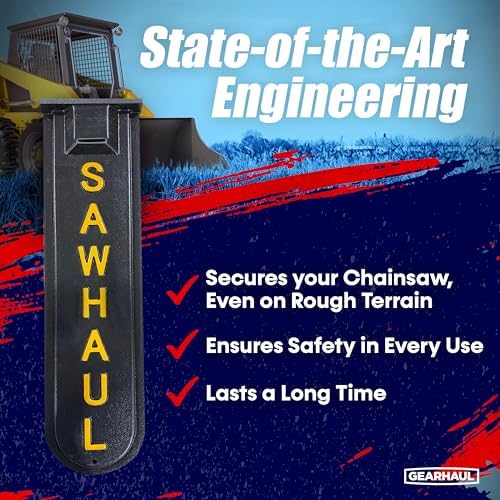 GearHaul SawHaul Fixed Universal Tractor Chainsaw Carrier