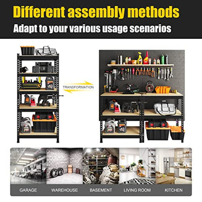 5 Tier Garage Shelves for Storage