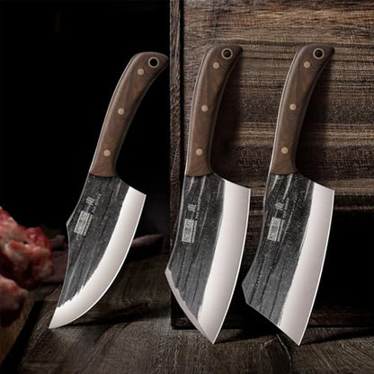 Butcher Knife Set (3 Count)