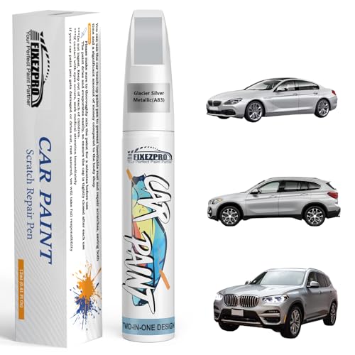 A83 Glacier Silver Metallic Touch Up Paint for BMW