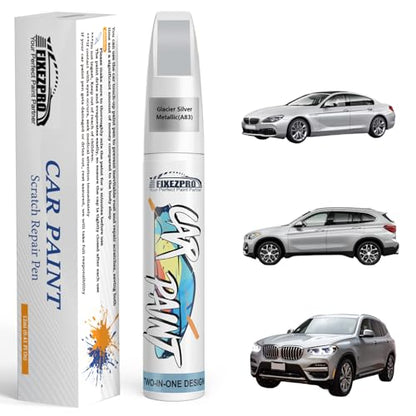A83 Glacier Silver Metallic Touch Up Paint for BMW