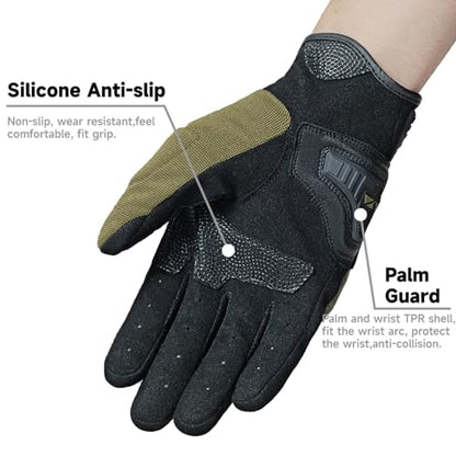 High Protection Motorcycle Gloves for Men
