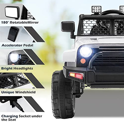 Ride on Car 12V Battery Powered Truck Vehicle with Remote Control