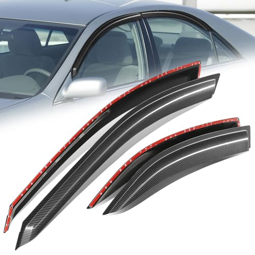 4PCS Tape On Window Visors for 2002 (4 Count)
