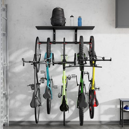 WheelsUp Bike Storage Rack with Shelf