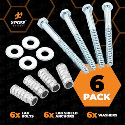 Parking Stoppers Concrete Anchors (6 Count)