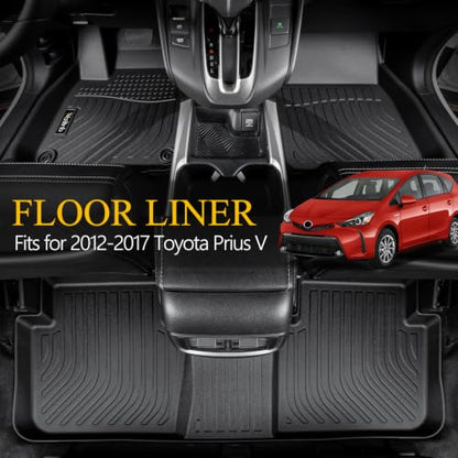 Floor Mats for Toyota Prius V 2012