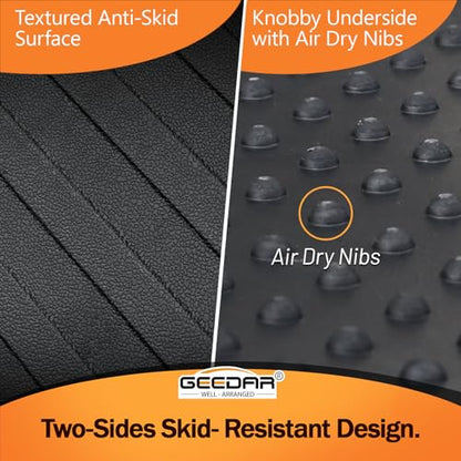 Heavy Duty Rubber Bed Mat for Toyota Tundra 5.5 ft Bed Liner