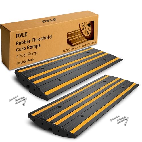 8 Ft. Rubber Curb Ramp Set