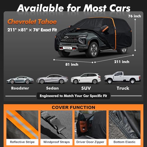 Chevrolet Tahoe SUV Cover Waterproof All