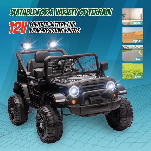 12V Kids Ride on Truck with Remote Control