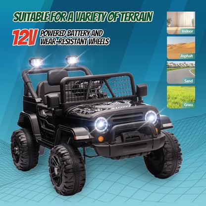 12V Kids Ride on Truck with Remote Control