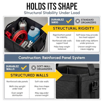 XXL+Cooler Car Trunk Organizer