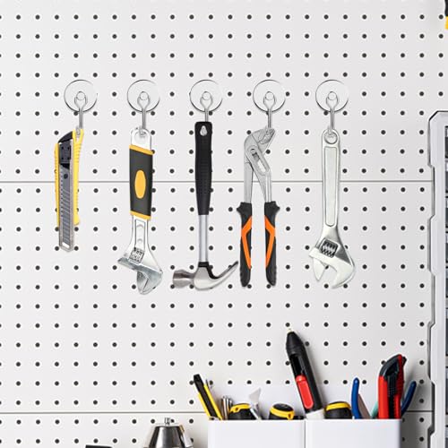Magnetic Hooks Heavy Duty 120LB+ Swivel Swing Strong Magnet Hook (12 Count)