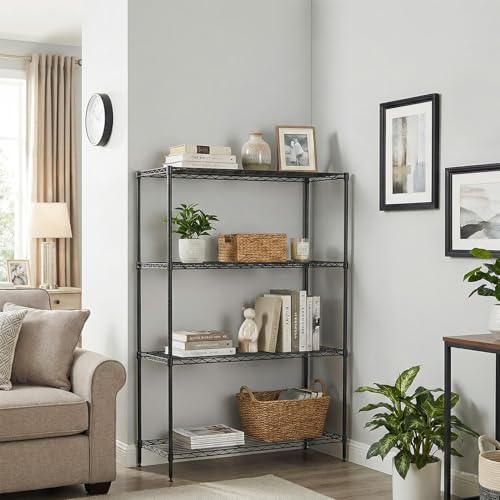 4 Tier Wire Shelving Unit