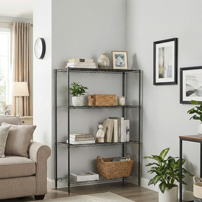 4 Tier Wire Shelving Unit