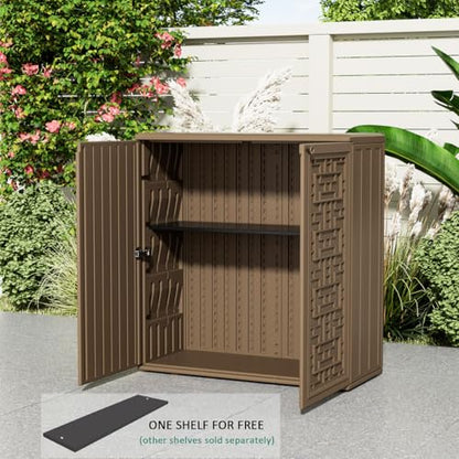 Outdoor Storage Cabinet Waterproof (736 Ounce)