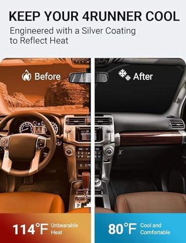 Custom Fit Car Windshield Sun Shade for 2010